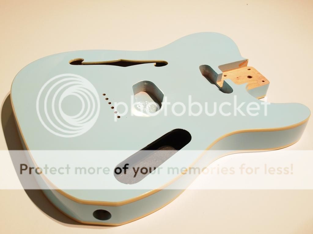 Double Bound '69 Thinline & Double Bound 50's Tele Bodies Mark Wein