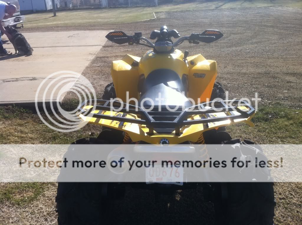 Would anyone want a custom renegade rear rack? Renegade discussion canam ATV Forums can