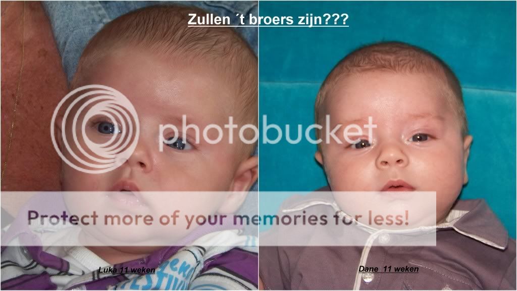 Luka en Dane, 11 beide weken